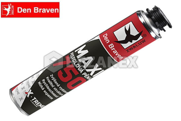 Den Braven - Montážna pena  MAXI 750ml - pištolová 