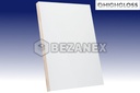 AGT PLAIN - MDF 601 biela lesk / 08x1220x2800mm ks        