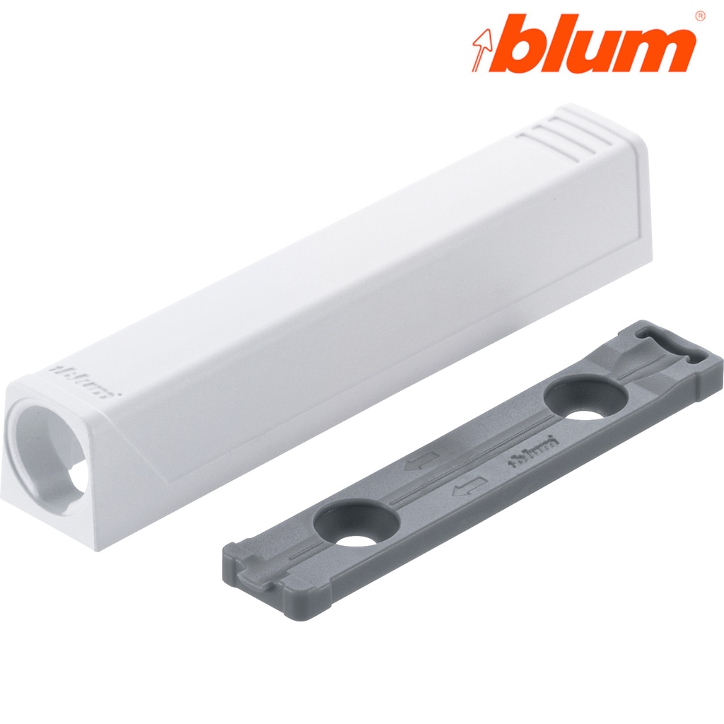 BLUM Tip on - push adaptér bielý dlhý /956A1201/                      