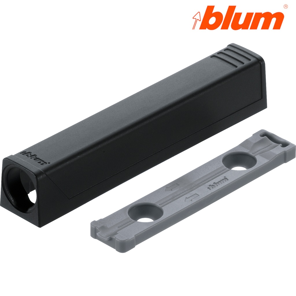 BLUM Tip on - push adaptér čierny dlhý /956A1201/               