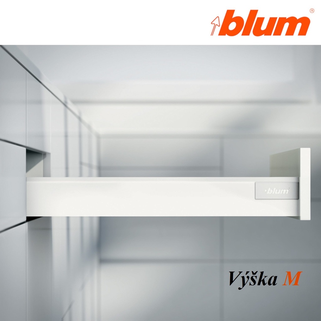 BLUM - ANTARO TOB - BIELA - KOMPLET SETY - sada -  M - 30kg plnovýsuv s tlmením 