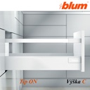 BLUM - ANTARO TOB - BIELA - KOMPLET SETY - sada - C - 30kg TIP-ON