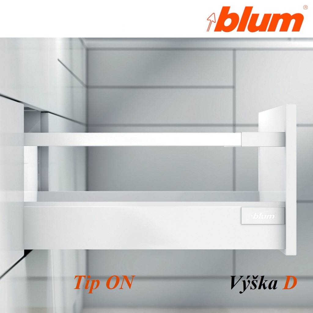 BLUM - ANTARO TOB - BIELA - KOMPLET SETY - sada - D - 30kg TIP-ON