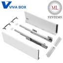 ML SYSTEM - VIVABOX na 18mm DTD /H167mm/ Biela - 3D - 1set