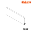 BLUM - ANTARO TOB - predný plech na vnútornú zásuvku1036mm - ŠEDÝ /Z31L1036A/ 