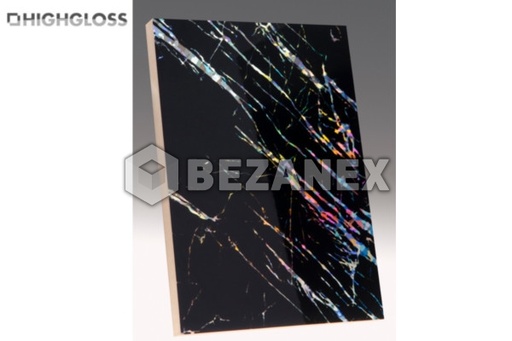 [2407830] AGT SPECIAL - MDF 1304 Granite Black /18x1220x2800mm/ks   