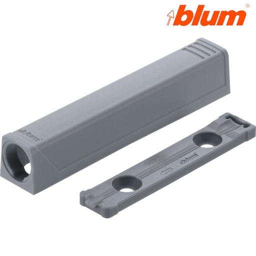 [2909898] BLUM Tip on - push adaptér šedý dlhý /956A1201/