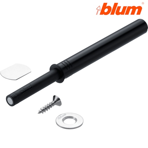 [2915404] BLUM Tip on - push nastavitelný čierny dlhý /956A1004/