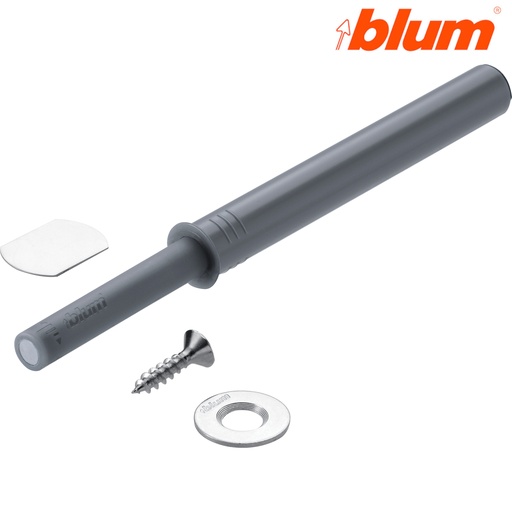 [2909796] BLUM Tip on - push nastavitelný šedý dlhý /956A1004/