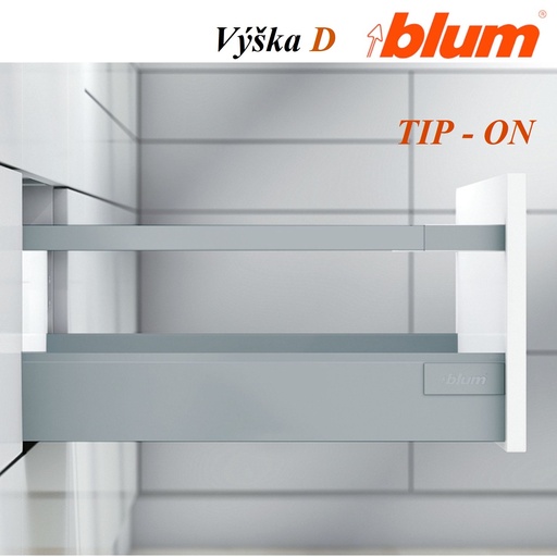 BLUM - ANTARO TOB - ŠEDÁ - KOMPLET SETY - sada - D - 30kg TIP ON