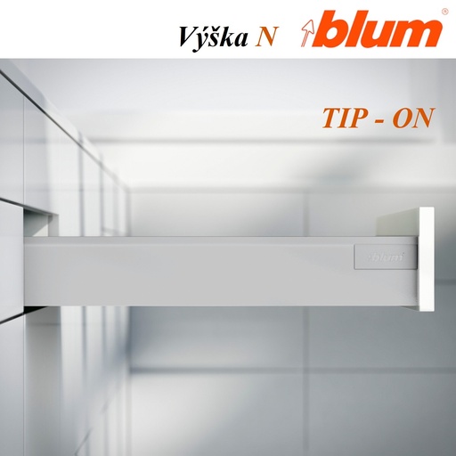 BLUM - ANTARO TOB - ŠEDÁ - KOMPLET SETY - sada - N - 30kg TIP-ON