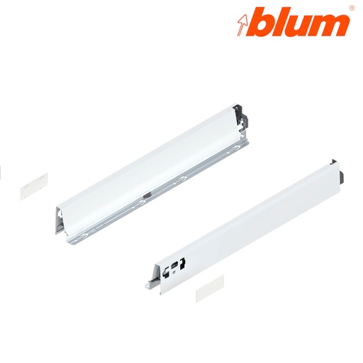 [2925021] BLUM - ANTARO TOB - boky N /sada bočníc/, 378N4002SA - 400 mm, BIELA (kópia)