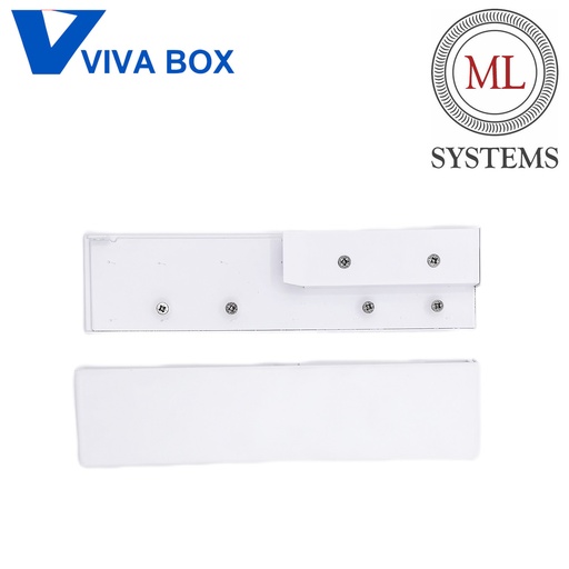 [02VB024] ML SYSTEM - VIVABOX - Úchyt na vnutorný šuflík 167mm - BIELY